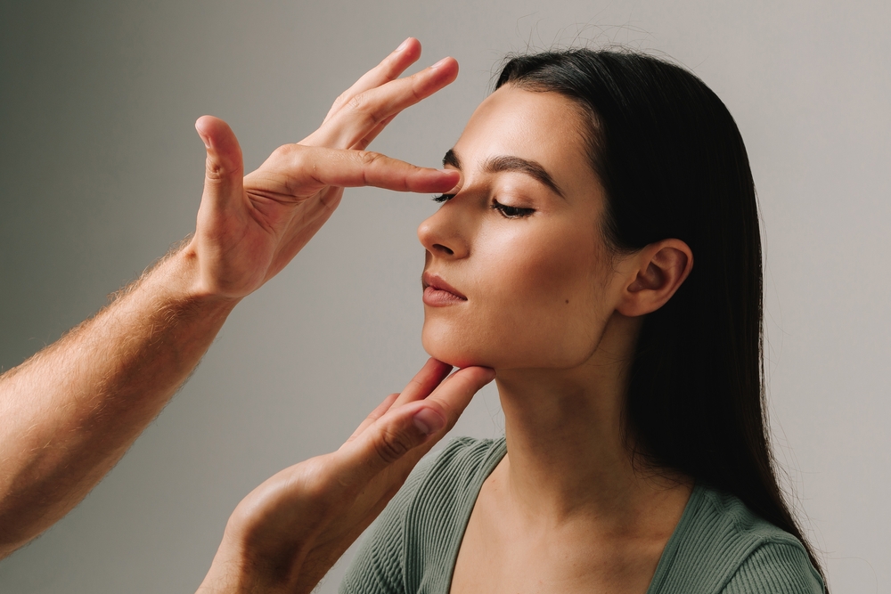 Rhinoplasty.,Patient,Needs,To,Alter,Bone,,Cartridge,And,Reshape,Nose