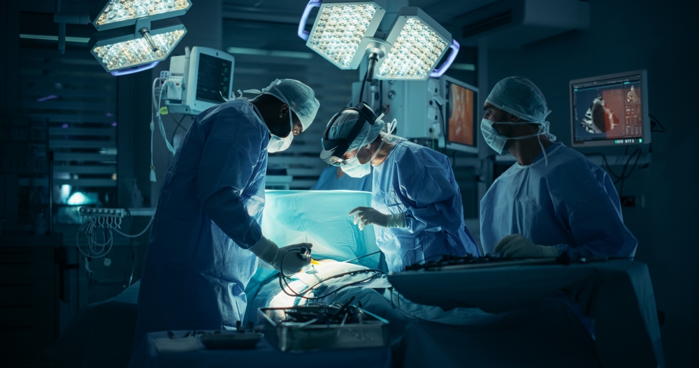 During,An,Invasive,Medical,Surgery,In,An,Operating,Room,,Female