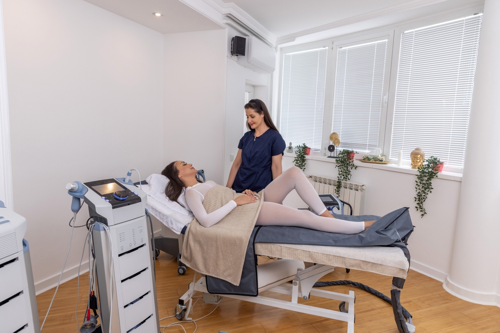 Pressotherapy,Procedure,In,Beauty,Clinic