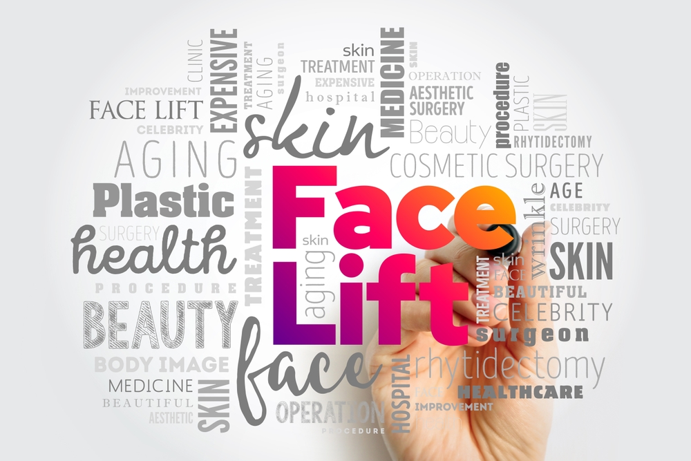 Face,Lift,-,Cosmetic,Surgical,Procedure,To,Create,A,Younger